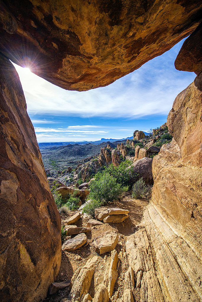 The window at Balanced Rock, Grapevine Hills, Big Bend Nat… Flickr