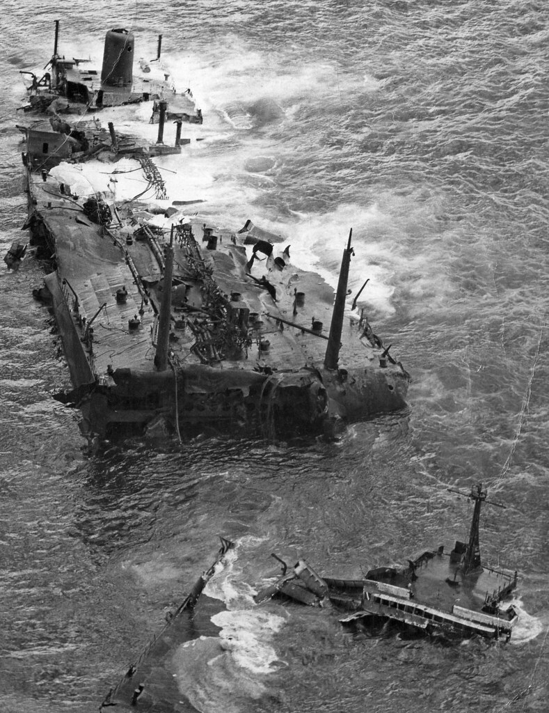 The Torrey Canyon Ship Disaster 3 The bridge of the Torrey… Flickr