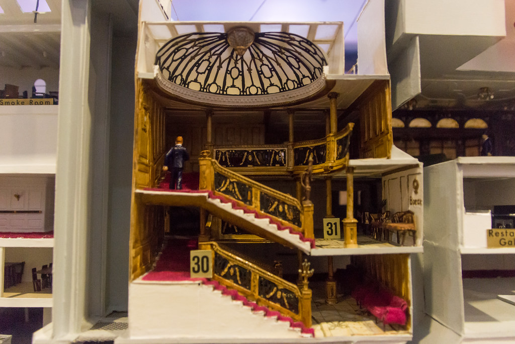 Cutaway model of the Titanic Cutaway model of the Titanic Flickr