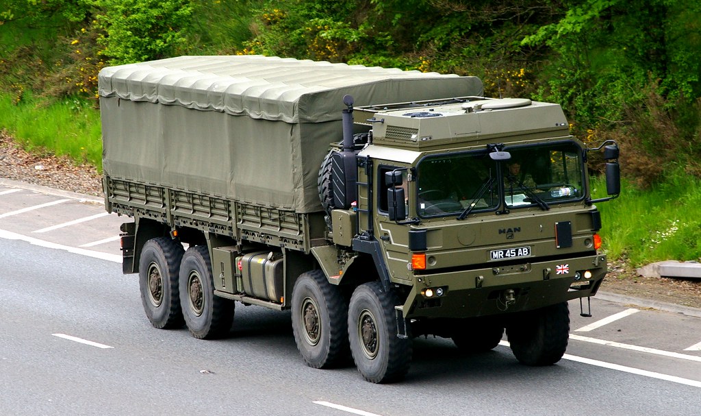 MAN BRITISH ARMY Support Vehicle MR 45 AB........M90 nea… Flickr