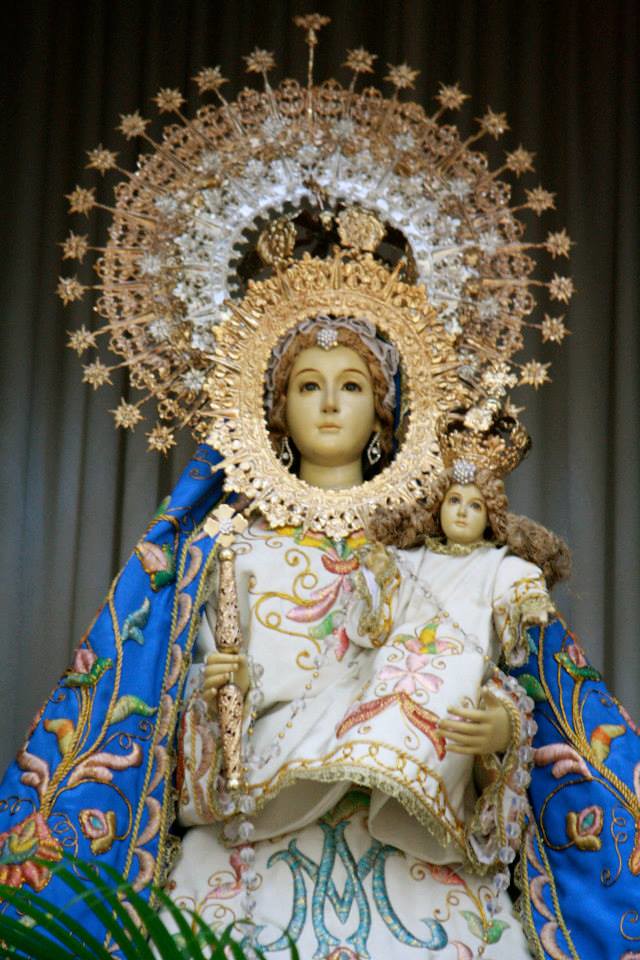 Our Lady Of The Rosary Icon