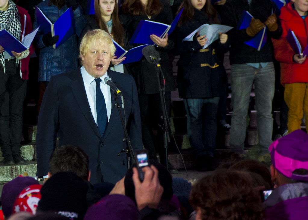 Mayor of London, Boris Johnson hosts Christmas carol conce… Flickr