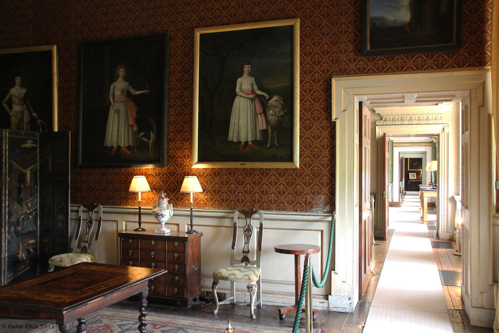 country house's interior design When Castletown H… Flickr