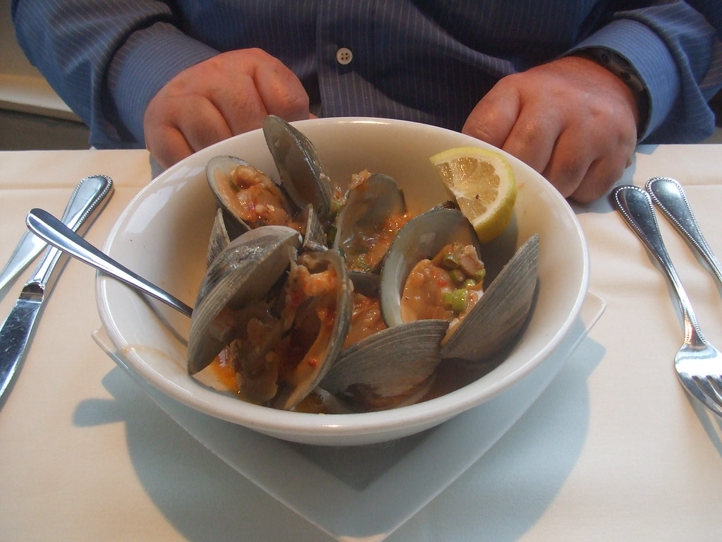 Steamed top neck clams Tony and Joe's Haydn Blackey Flickr