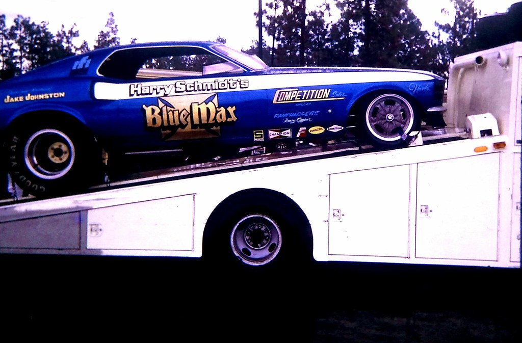 Harry Schmidt Blue Max Funny Car Rockingham NC Dragway 197… Flickr