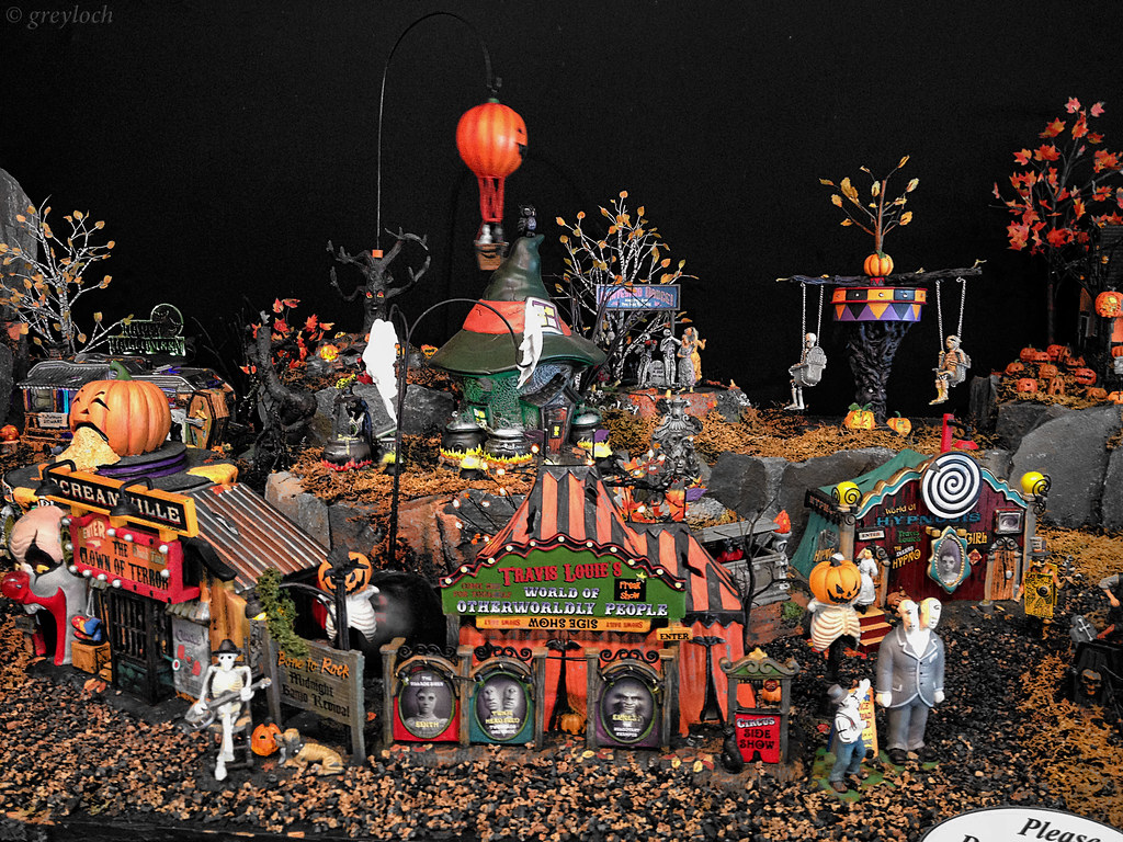 Dept. 56 Halloween carnival Department 56 makes all of tho… Flickr