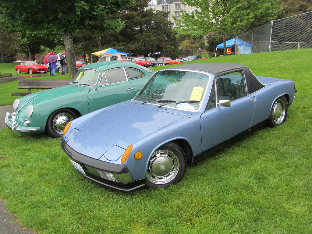Porsche Pair Waterfront Car Show in Bellingham, Washington… Flickr
