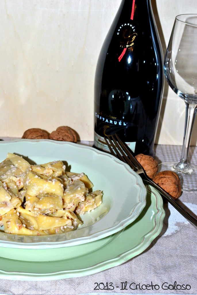Ravioli ai funghi porcini con salsa di noci (2) Micaela Flickr