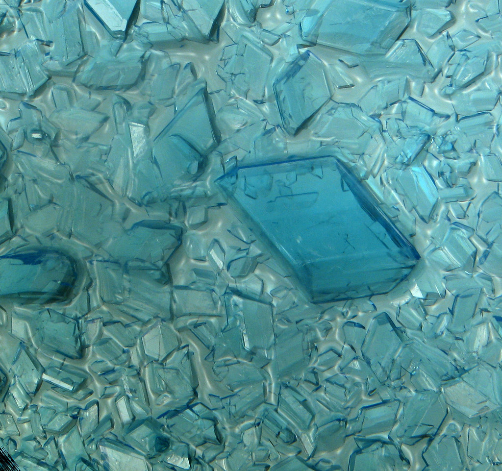 Copper Sulfate Crystals Copper sulfate crystals, grown by … Flickr