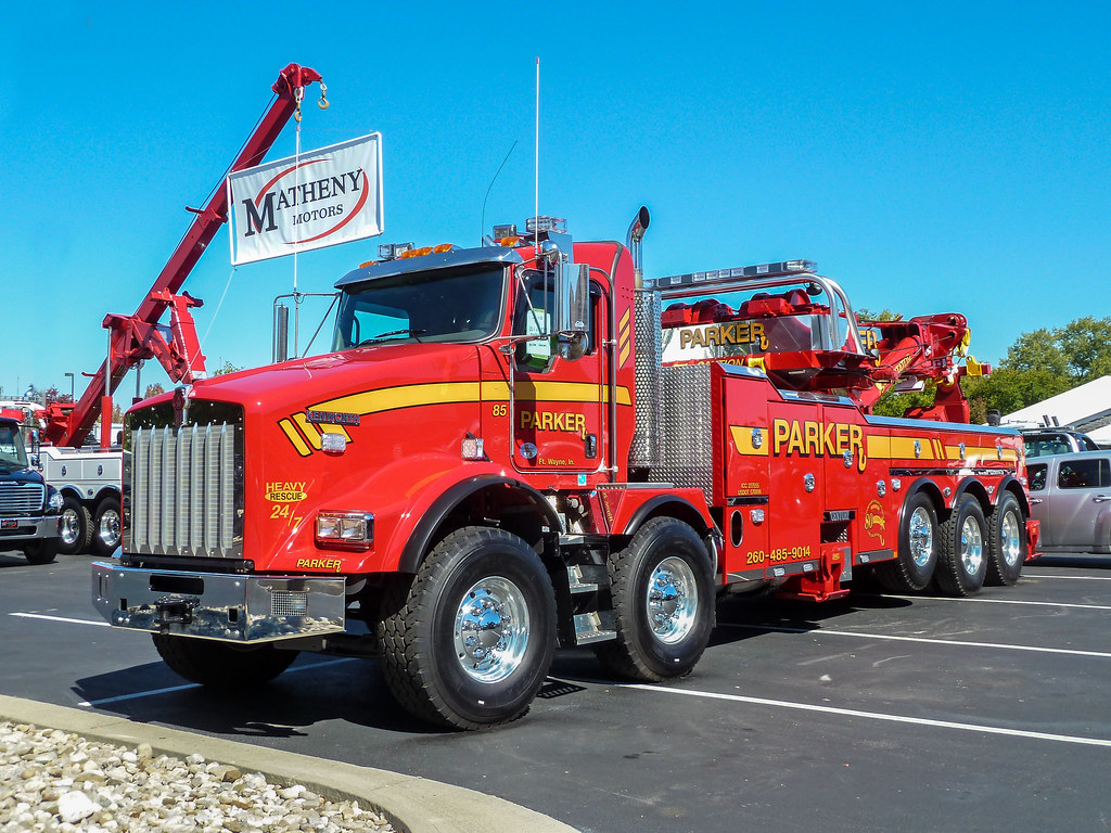 Parker's Monster Kenworth Dual Steer Tow Truck 2013 Midwes… Flickr