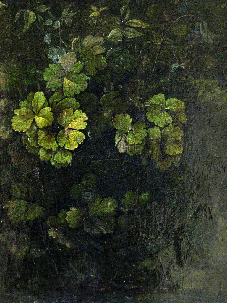 Leonardo da Vinci (circle of), Bacchus, c.151015, detail Flickr