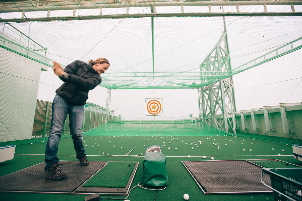 Rooftop Driving Range Seoul, South Korea 1 April, 2013… Flickr