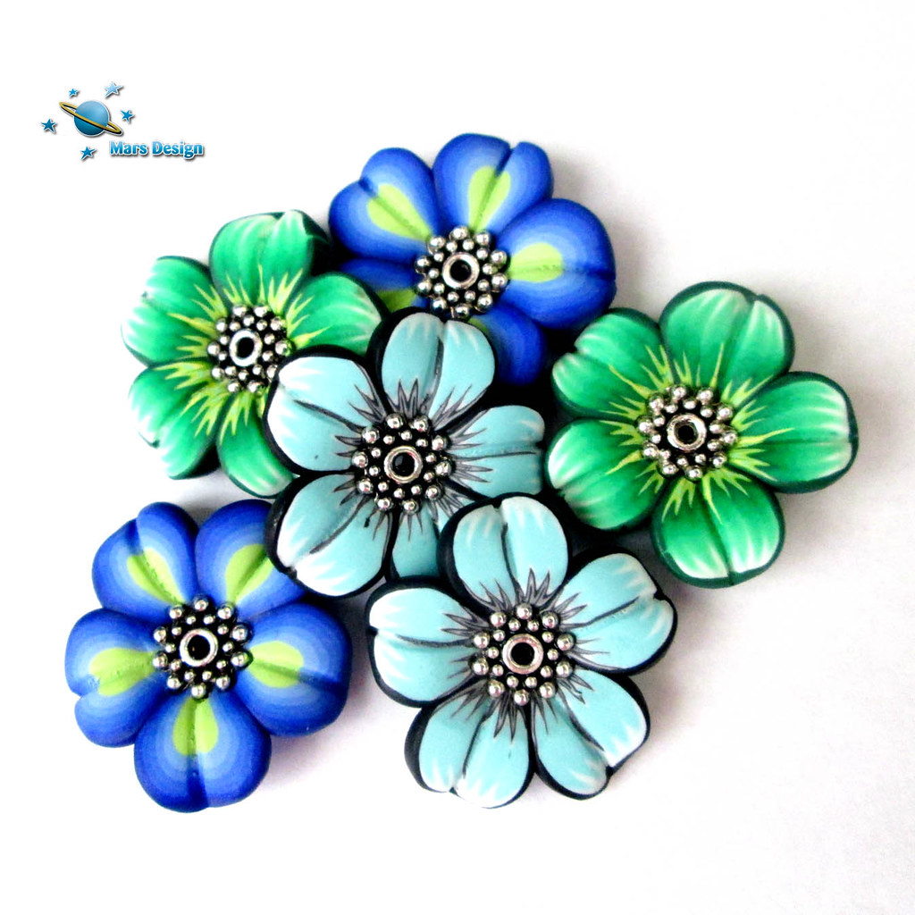 Flower beads Marcia Mars design Flickr
