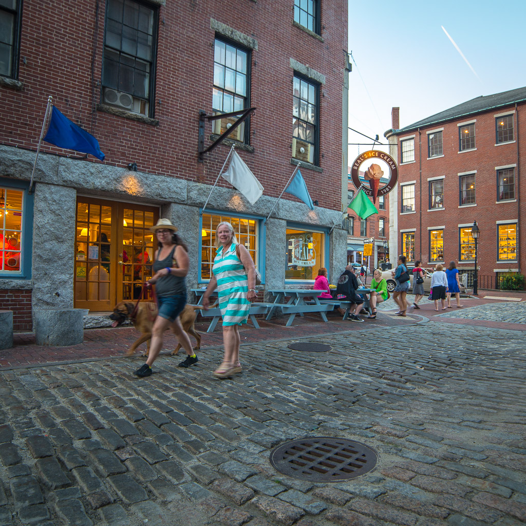 Beal's Ice Cream Wharf Street in Portland, Maine. Corey Te… Flickr