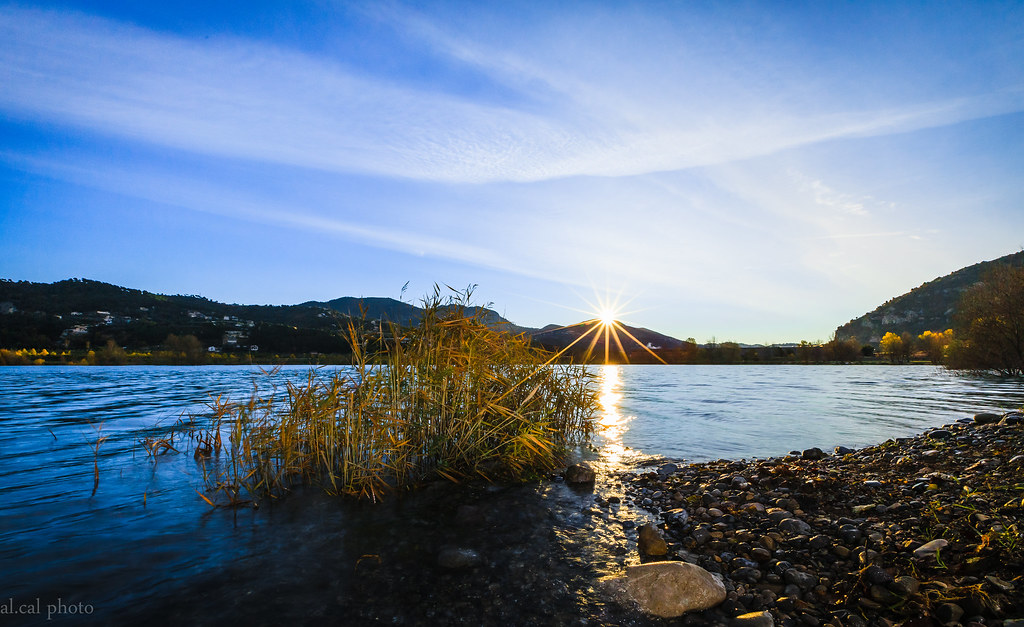 63...lever de soleil sur le lac du Broc "Merci pour vos