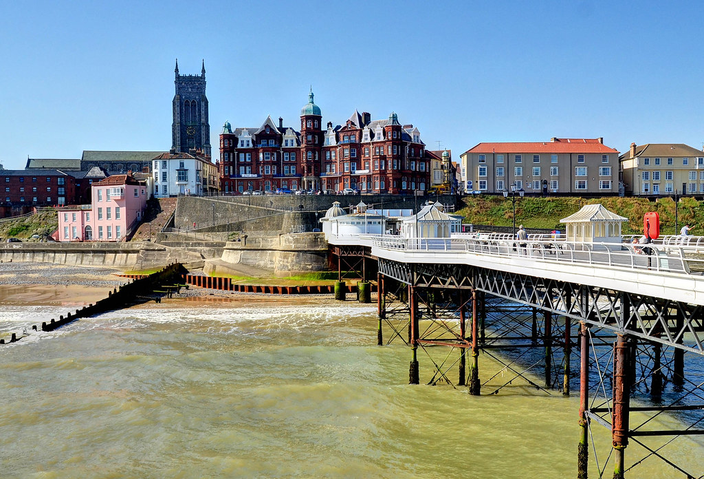 Cromer seafront, Norfolk Cromer is a small town on the nor… Flickr
