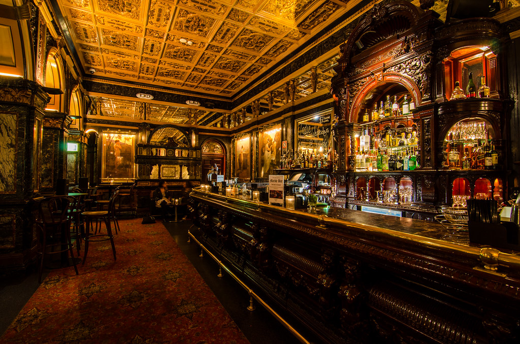 Marble Bar, Hilton Hotel 2 Sydney, Australia. Architect … Flickr