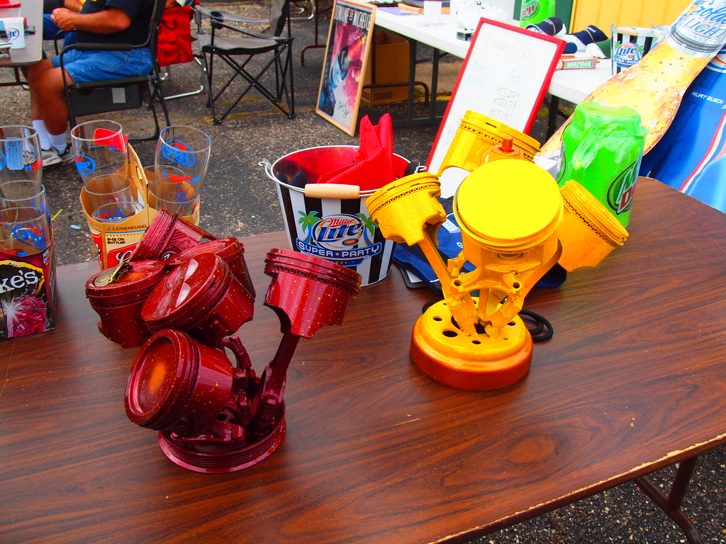 car show trophies and door prizes Kilted Cowboy Flickr