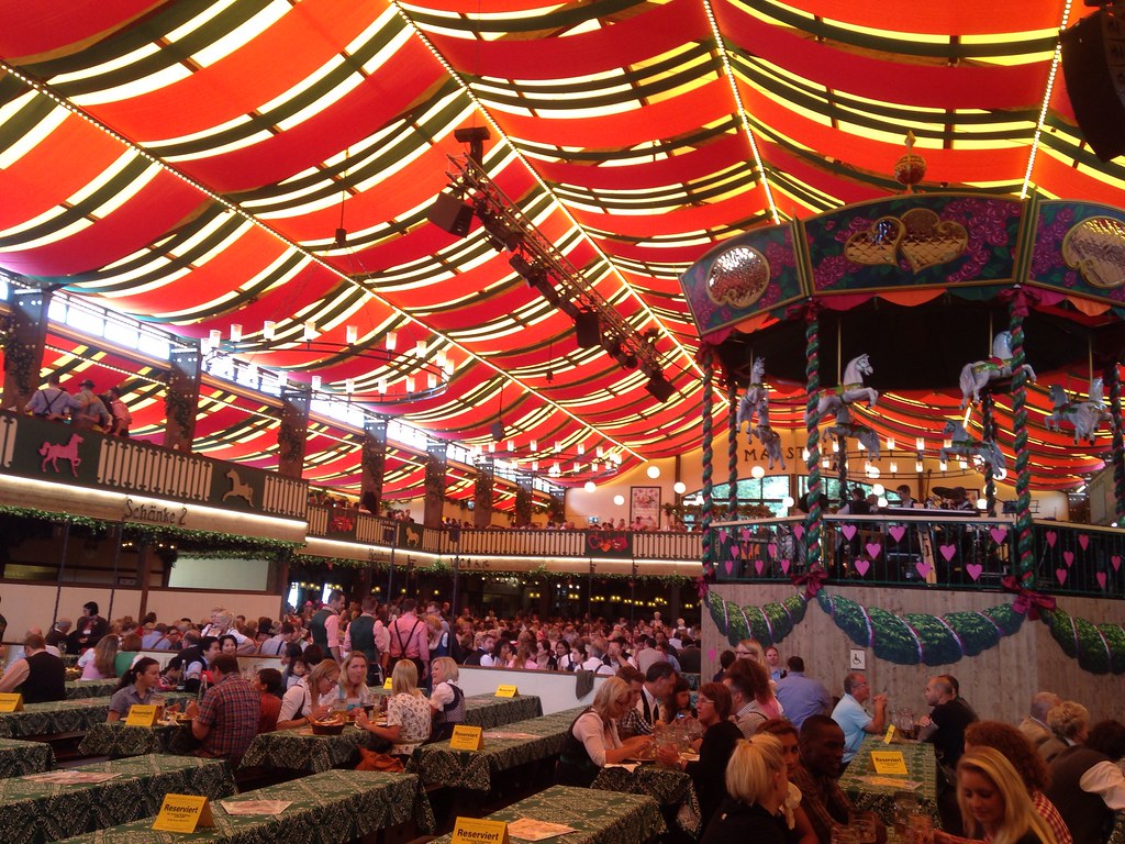 Marstall Festzelt, Oktoberfest 2014 Das neue Zelt der Fami… Flickr
