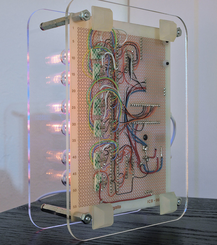 nixie clock using adafruit GPS adafruit industries