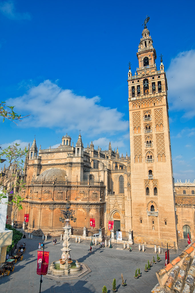Seville Cathedral, Seville, Spain View of Seville Cathedra… Flickr