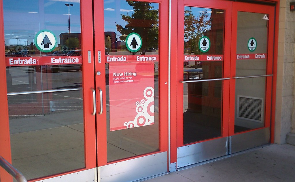 Now hiring Front entrance doors at the Horn Lake Target. N… Flickr