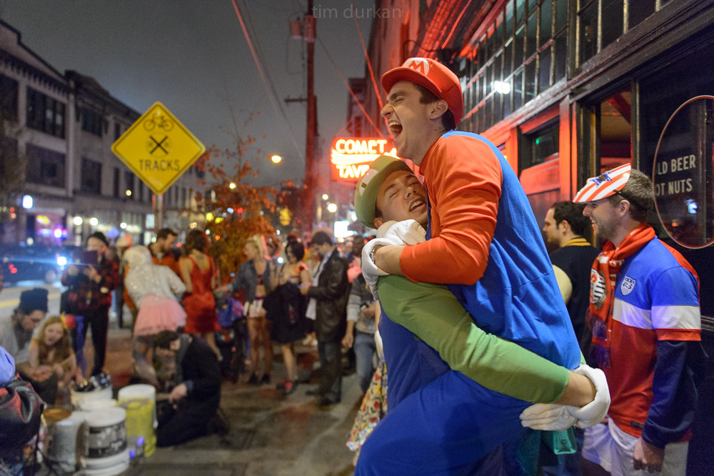 Halloween Capitol Hill, Seattle 2014 it was "I love you br… Flickr