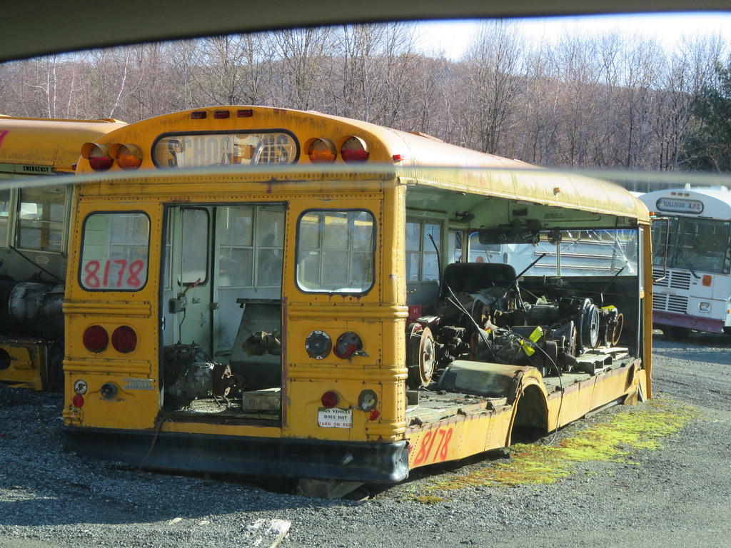 National School bus Service 8178 (4) All Thomas Built bus… Flickr