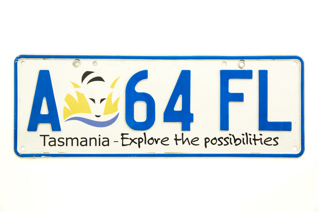 Tasmania (TAS) Number Plate An expired Tasmania vehicle li… Flickr