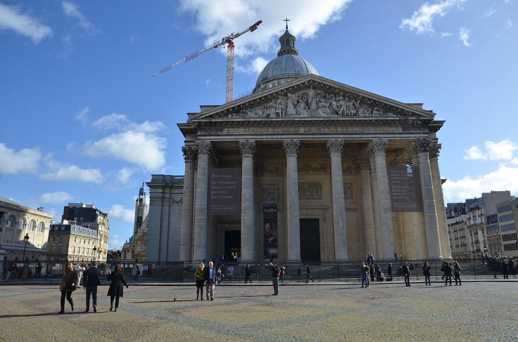 Le Panthéon "AUX GRANDS HOMMES LA PATRIE RECONNAISSANTE" L… Flickr