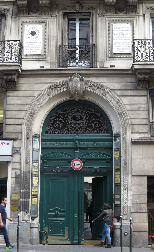 Entrance to 132 rue du Faubourg StDenis, Paris, 10th arr Flickr