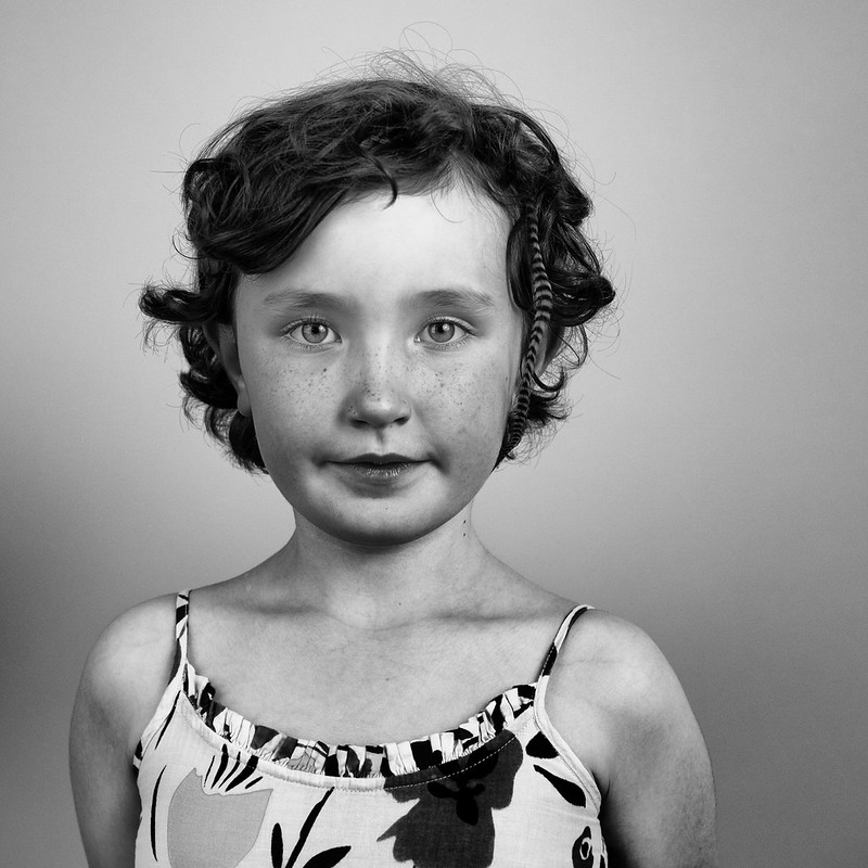 b/w portrait with blue filter FM Forums