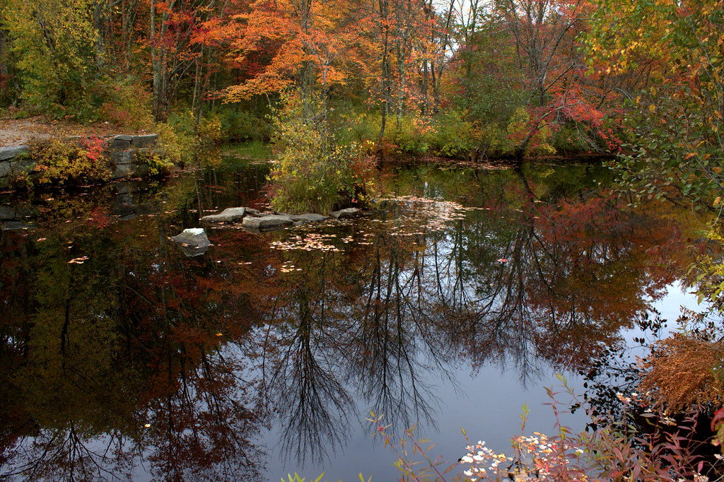 Burrillville, RI Harrisville Pond Fishing Area Amy Delorme Flickr