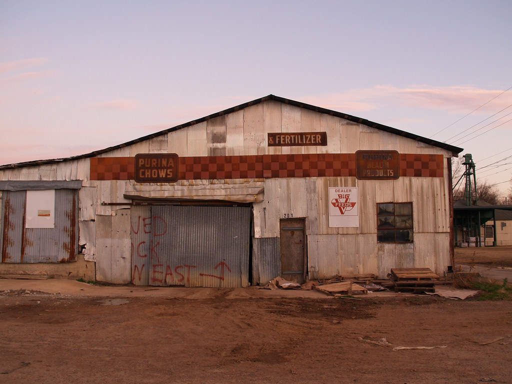 DeKalb Texas Old Historic Small Town in 2011 Feed store Ro… Flickr