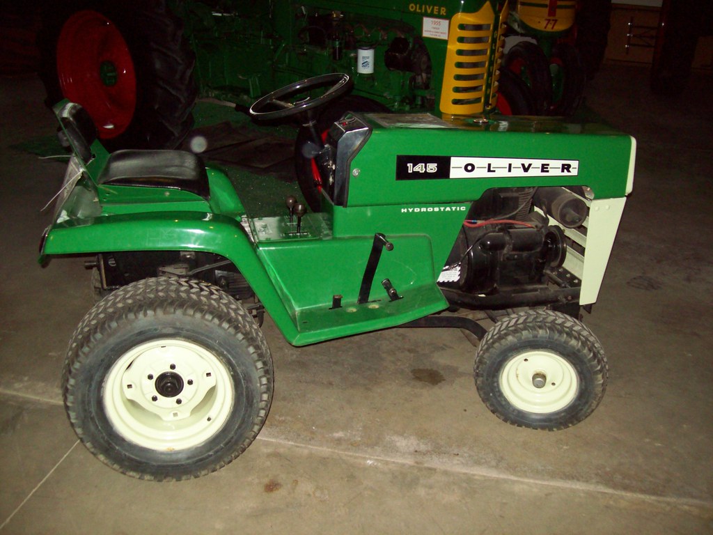 Oliver 145 lawn tractor Charles City, IA Oliver Museum Flickr