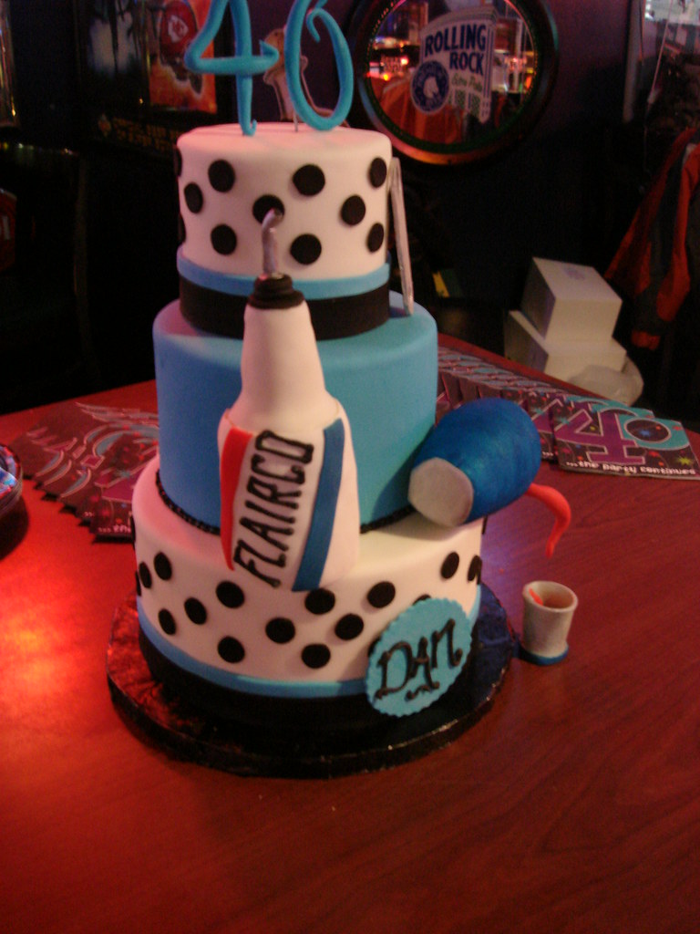 Flair Bartender Birthday Cake Mark Murnahan Flickr