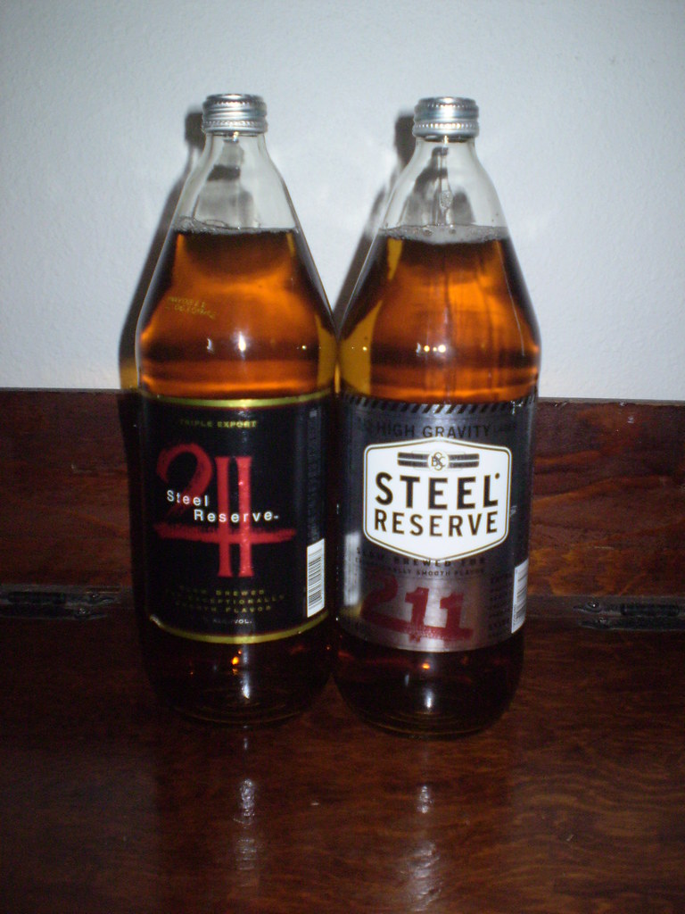 211 Steel Reserve Triple Export Malt Liquor & 211 Steel Re… Flickr