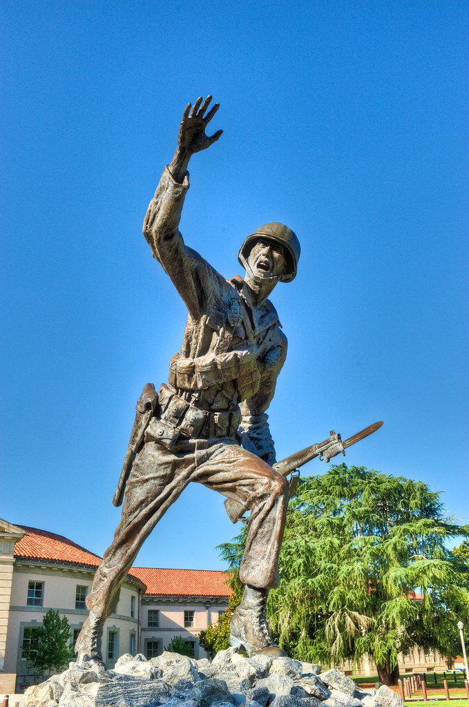 Follow Me! Iron Mike, Fort Benning Photo by John… Flickr