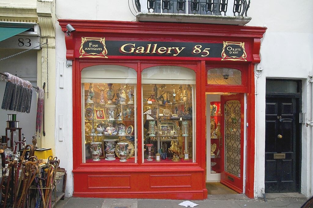 Antiques Shop in Notting Hill, London Bert Flickr