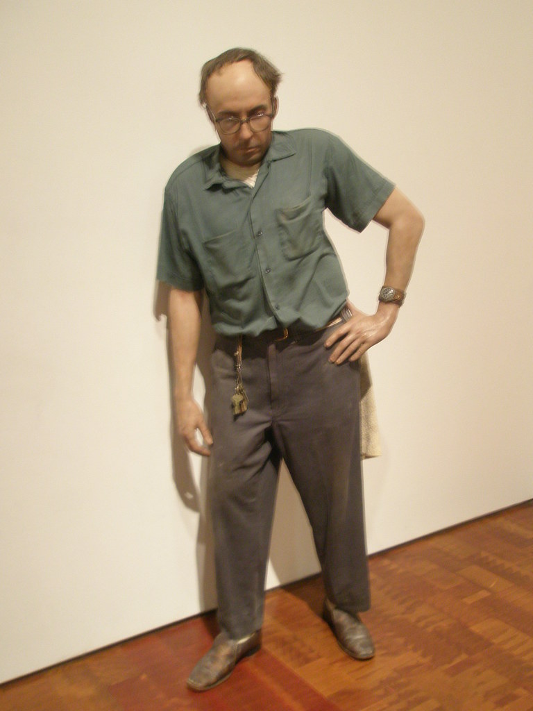Duane Hanson 'Janitor', 1973, Milwaukee Museum of Art, Mil… Flickr