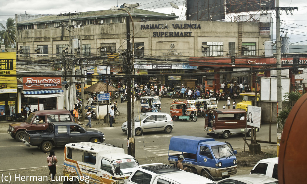 The heart of Valencia City, Bukidnon Shot taken from Jolib… Flickr