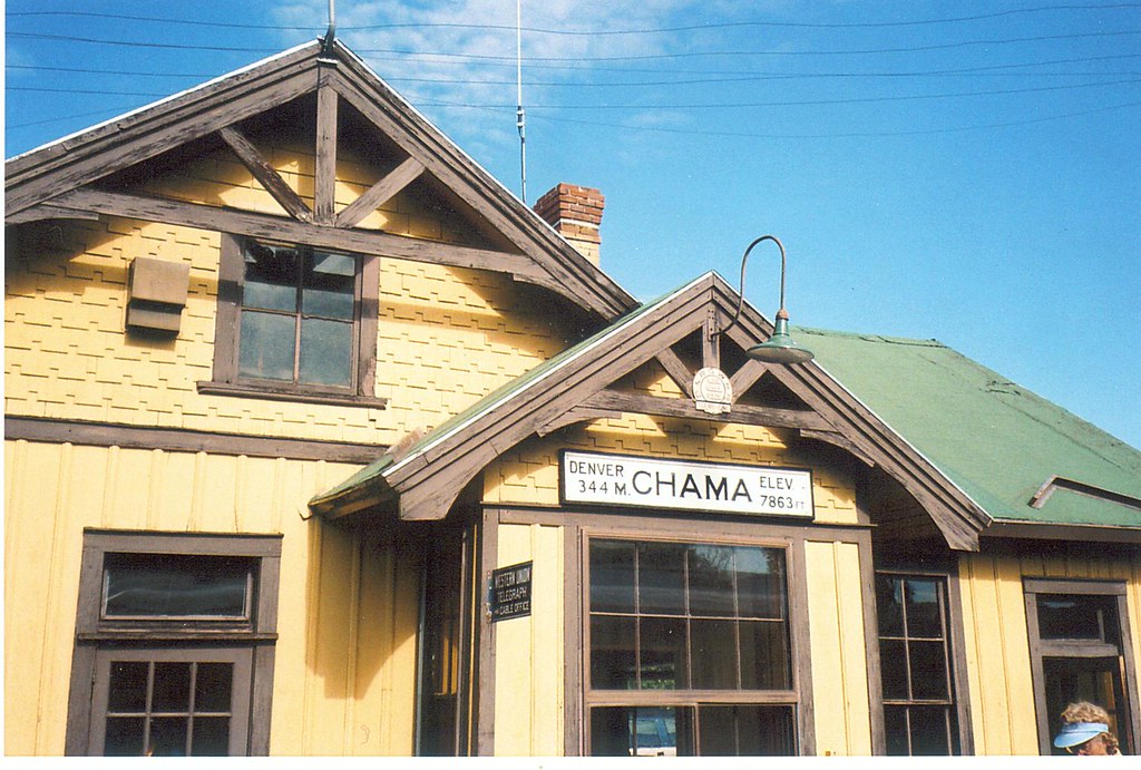 Chama Train Station, Chama New Mexico Chama Train Station,… Flickr