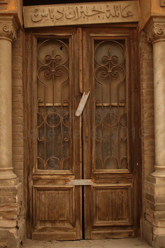Doors on Tomb in Cemetery at Old or Coptic Cairo, Egypt (C… Flickr