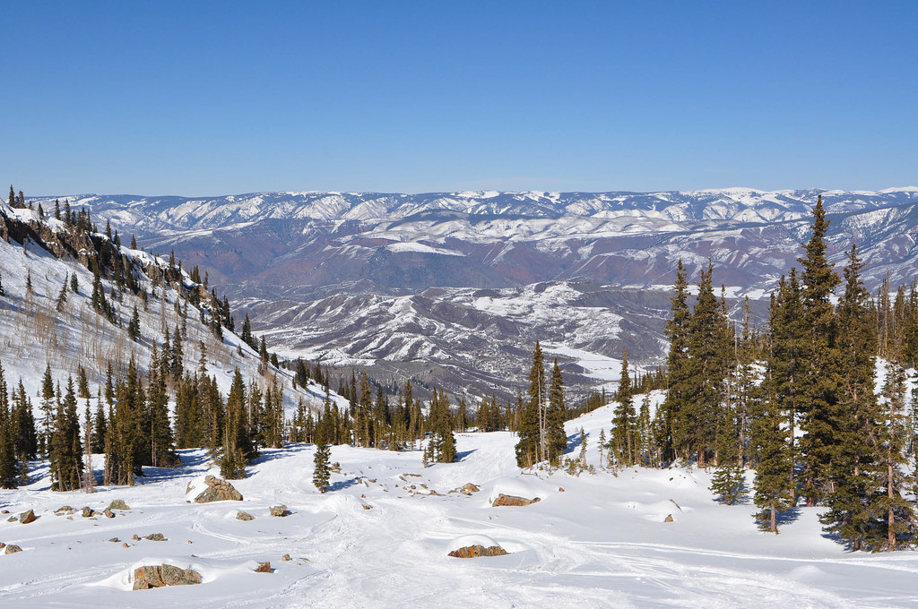 Aspen Snowmass EEUU Vistas desde la zona de las pistas d… Flickr