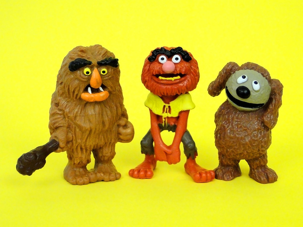 schleich muppet pvc figures sweetums, animal, rowlf the d… Flickr