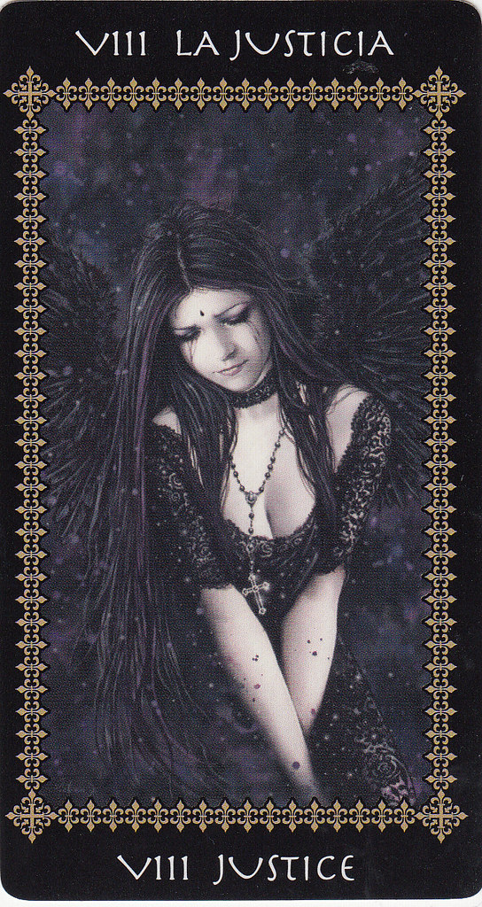 Justice (Victoria Frances Tarot card) Victoria Francés Tar… Flickr