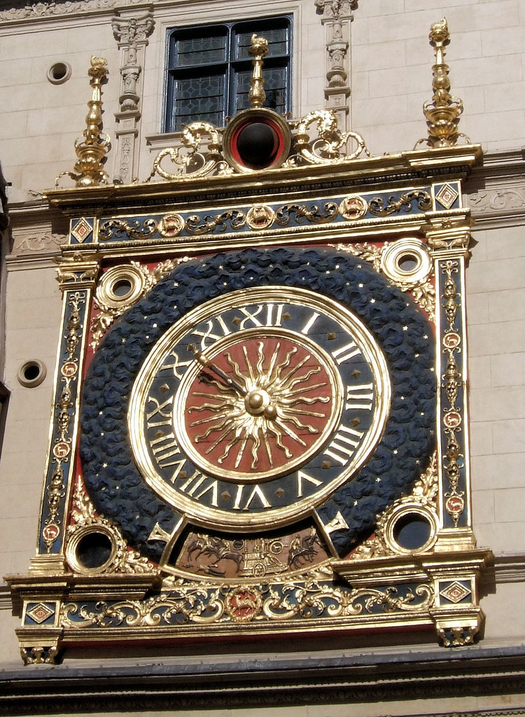 The Great Clock, Rouen, Normandy France. One of the oldes… Flickr
