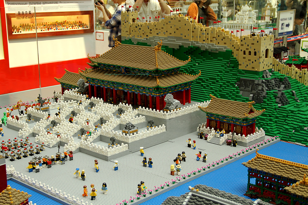 Tiananmen Square Lego 北京紫禁城之天安門 Tiananmen Square Andy Hung / Tian