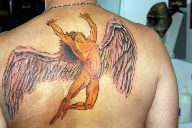Led Zeppelin Angel Tattoo Brasil Natal Flickr