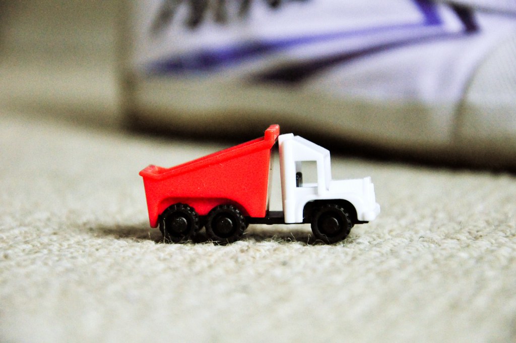 Truck from Kinder Joy Today I bought a kinder egg, (used t… Flickr